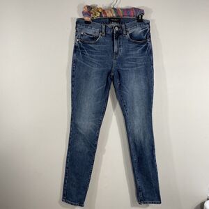 Pacsun Jeans Mens 28x30 Slim Taper Leg Stretch Blue Denim Casual Travel Outdoor